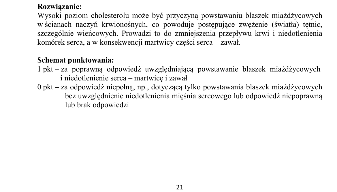 Klucz i zasady oceniania CKE; strona PDF 21