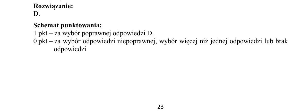 Klucz i zasady oceniania CKE; strona PDF 23