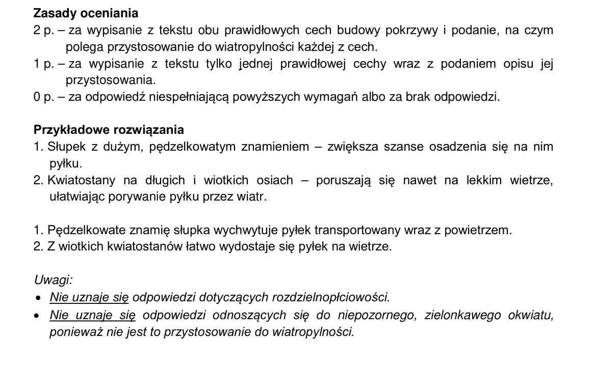 Klucz i zasady oceniania CKE; strona PDF 14