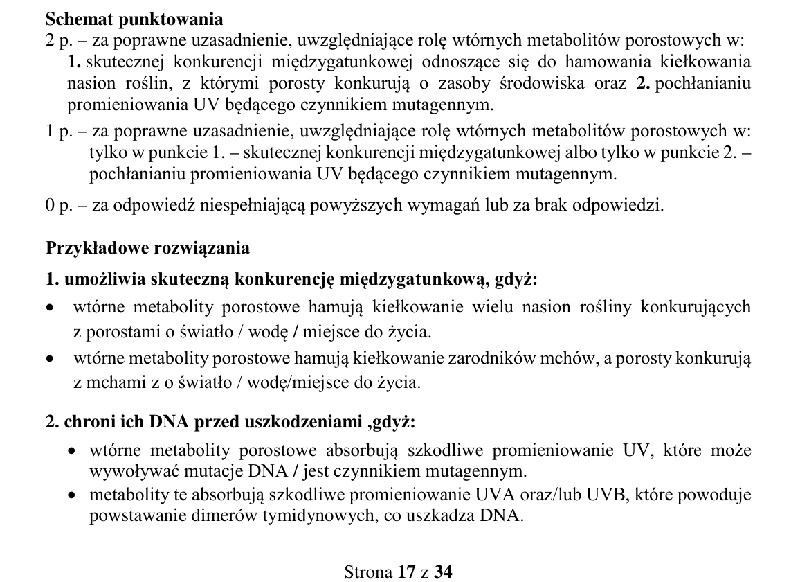 Klucz i zasady oceniania CKE; strona PDF 17