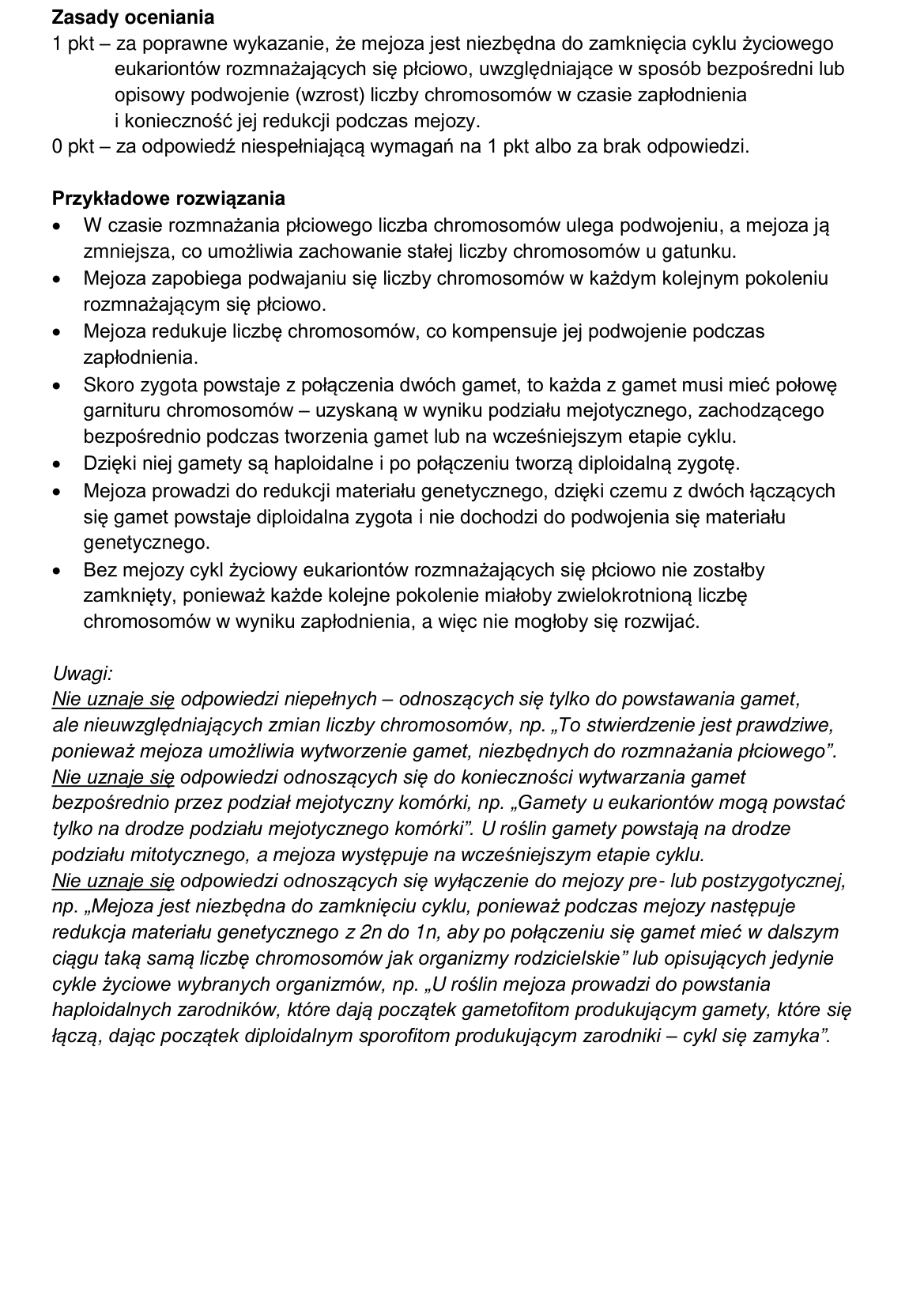 Klucz i zasady oceniania CKE; strona PDF 9